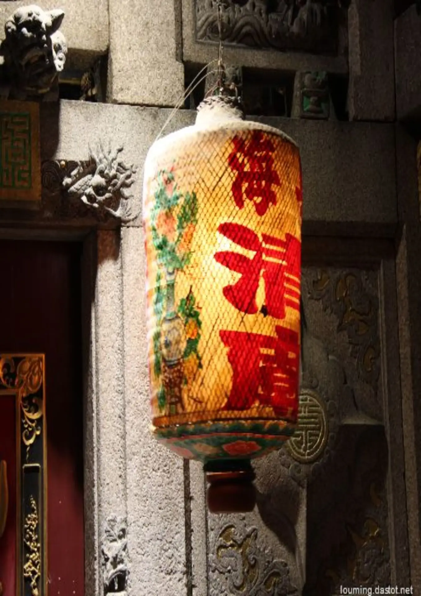 Chinese lamp in Singapore