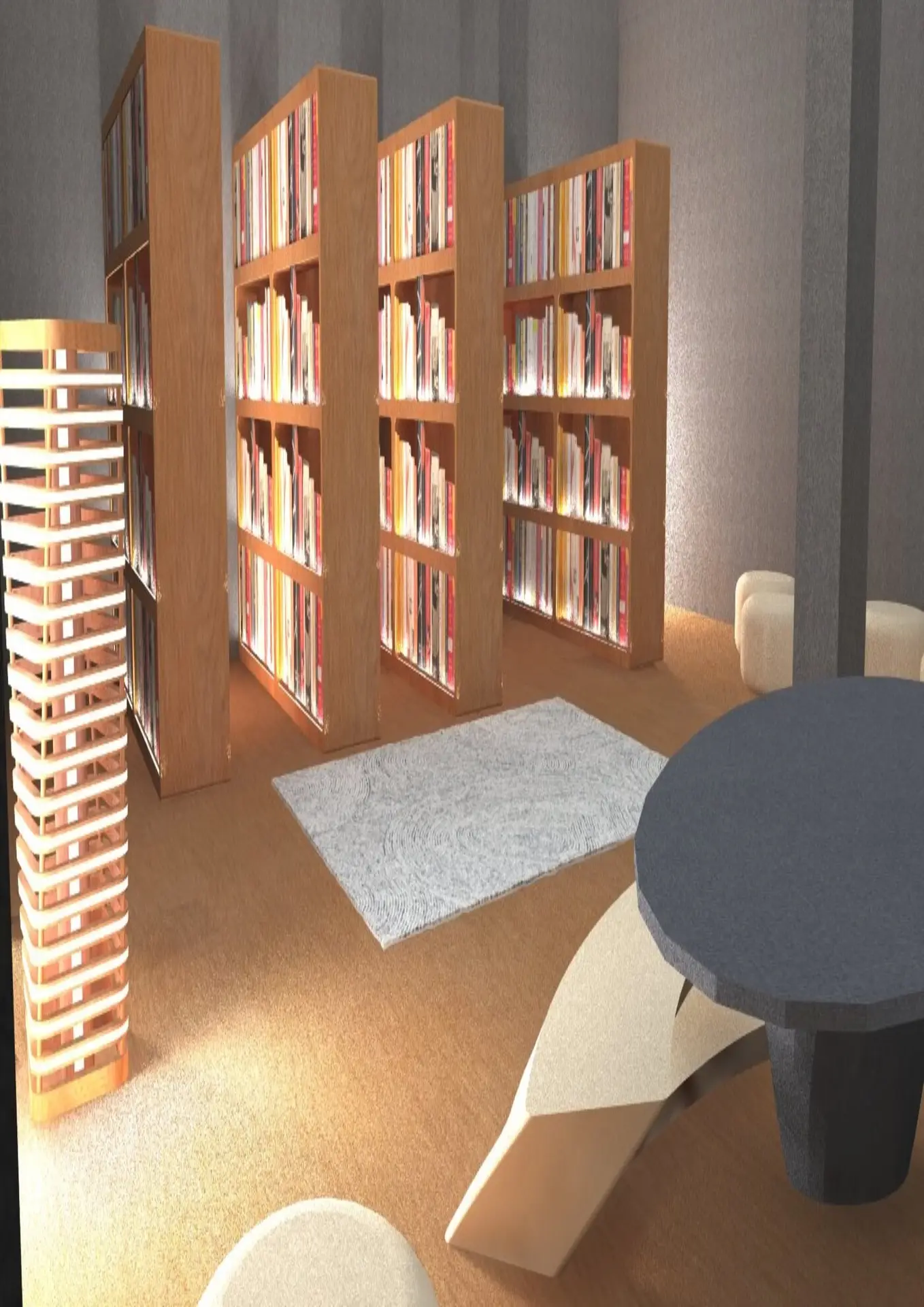 3D spatial design model study from Lou-Ming Dastot's portfolio